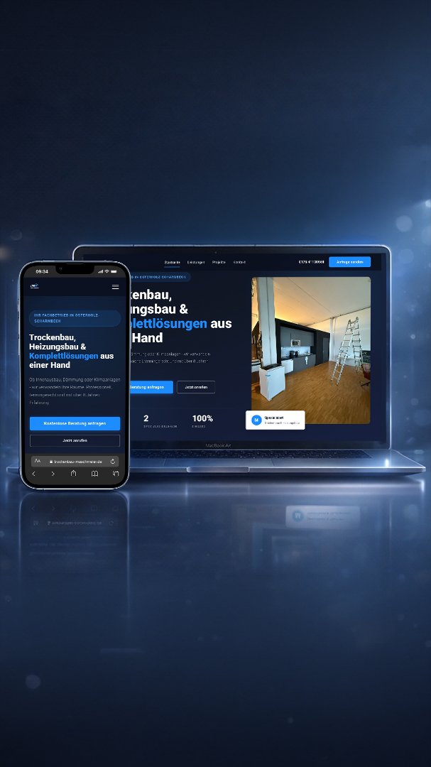 Trockenbau Maschmeier – Website Vorschau